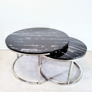 Black Coventry Nesting Tables