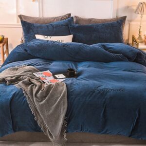 Kraftsmen Velvet Duvet Cover -- Multiple Colours & Sizes